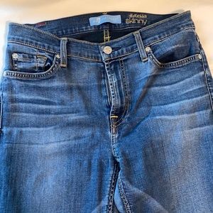 7 for all mankind skinny jeans